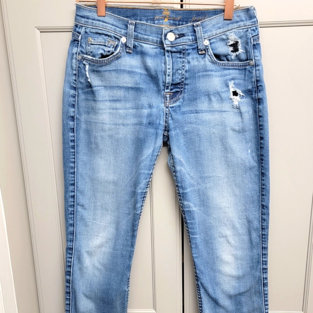 7 For All Mankind Medium Wash 25 Jeans